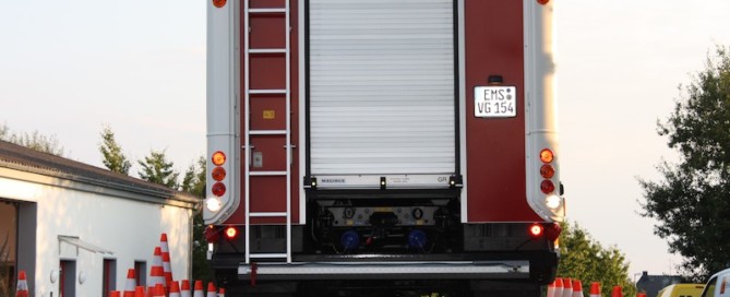 rückwärts Spurgasse durchfahren