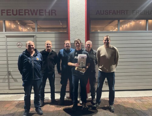 Brandmeister Harald Nermerich für langjähriges Engagement geehrt