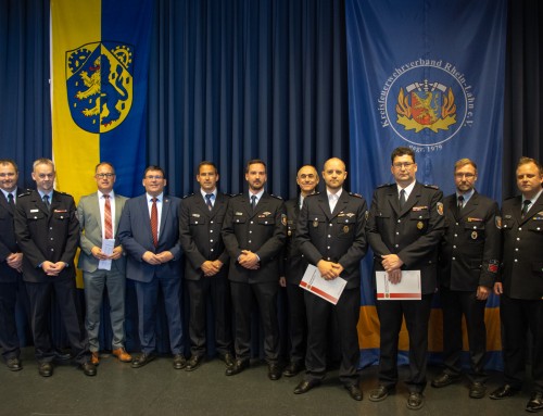 Ehrungen und Jubiläum beim Verbandsgemeindefeuerwehrtag in Miehlen